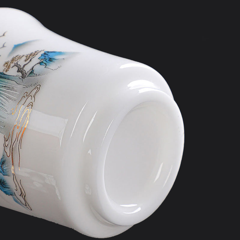 Buddha Stones Góry Rzeki Drzewo Ceramiczny Filiżanka Kung Fu Filiżanka do herbaty 120ml