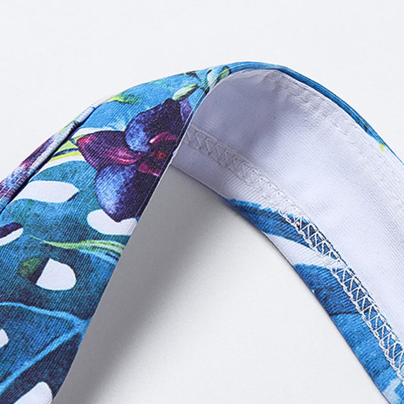 Buddha Stones 2 szt. Słonecznikowe kwiaty liście nadruk spodnie sportowe fitness joga damskie zestawy do jogi - image 19