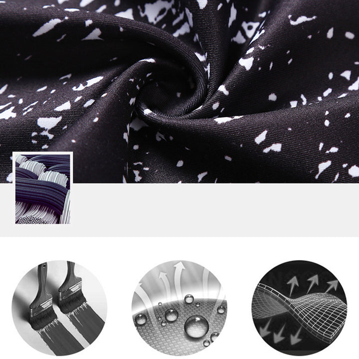 Buddha Stones Linie Chwasty Kwiaty Sakury Czarne Spodnie z nadrukiem drzewa Sportowe legginsy do jogi Damskie spodnie do jogi - image 17