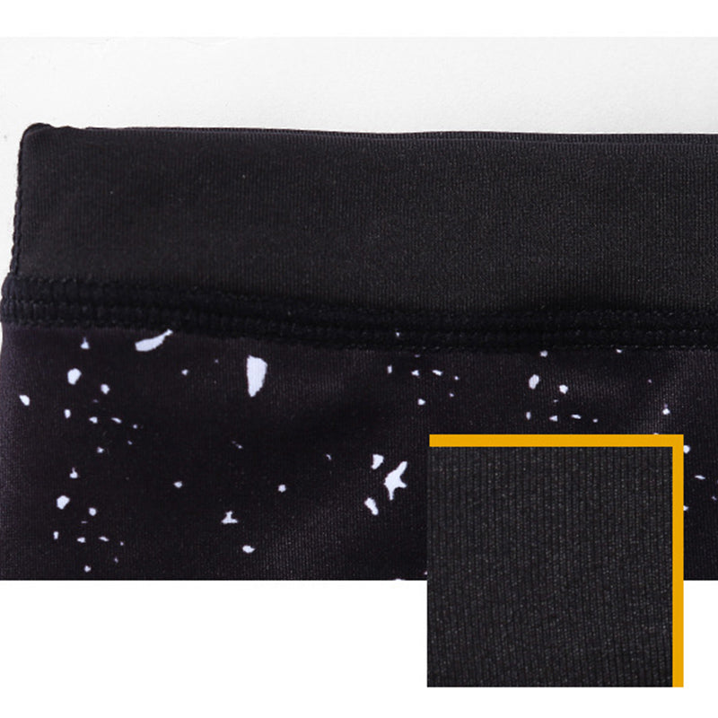 Buddha Stones Linie Chwasty Kwiaty Sakury Czarne Spodnie z nadrukiem drzewa Sportowe legginsy do jogi Damskie spodnie do jogi - image 19