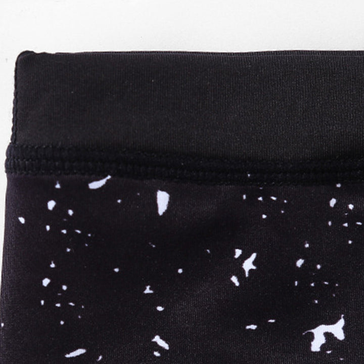 Buddha Stones Linie Chwasty Kwiaty Sakury Czarne Spodnie z nadrukiem drzewa Sportowe legginsy do jogi Damskie spodnie do jogi - image 14