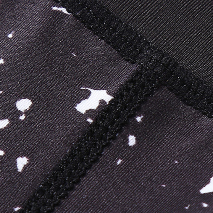 Buddha Stones Linie Chwasty Kwiaty Sakury Czarne Spodnie z nadrukiem drzewa Sportowe legginsy do jogi Damskie spodnie do jogi - image 13