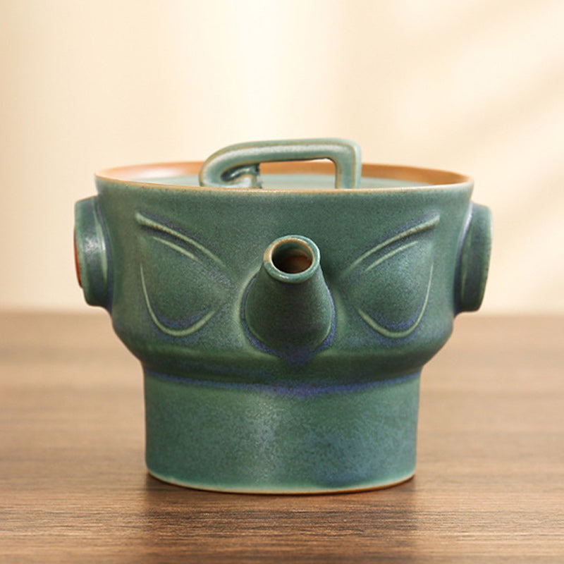 Buddha Stones Sanxingdui Ceramiczny Filiżanka Kung Fu Filiżanka Do Herbaty Z Torbą