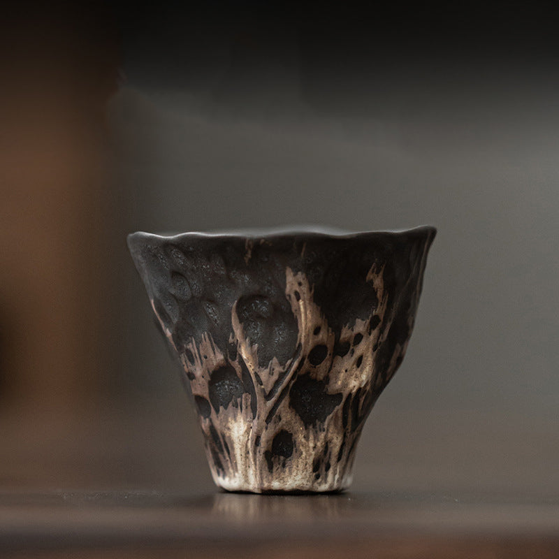 Buddha Stones w kształcie kwiatu lotosu Zen Ceramiczny kubek do herbaty Kung Fu 50ml - image 1