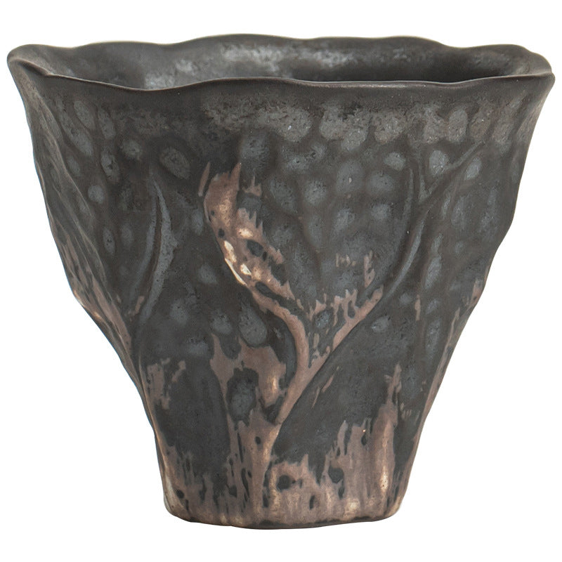 Buddha Stones w kształcie kwiatu lotosu Zen Ceramiczny kubek do herbaty Kung Fu 50ml - image 11