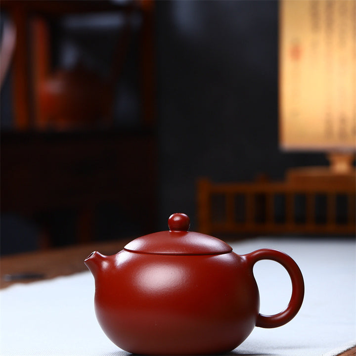 Buddha Stones Vintage Xishi Teapot Fioletowa Glina Kung Fu Teapot 240ml