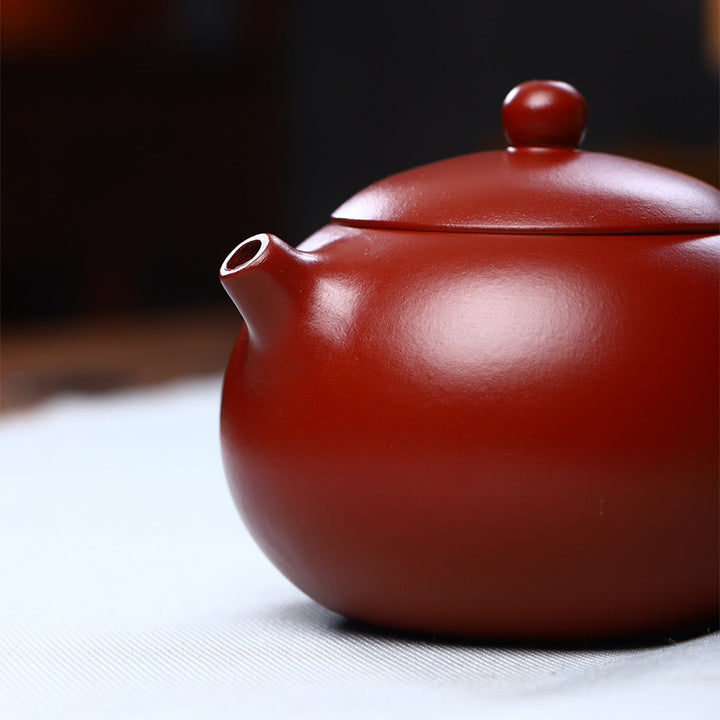 Buddha Stones Vintage Xishi Teapot Fioletowa Glina Kung Fu Teapot 240ml
