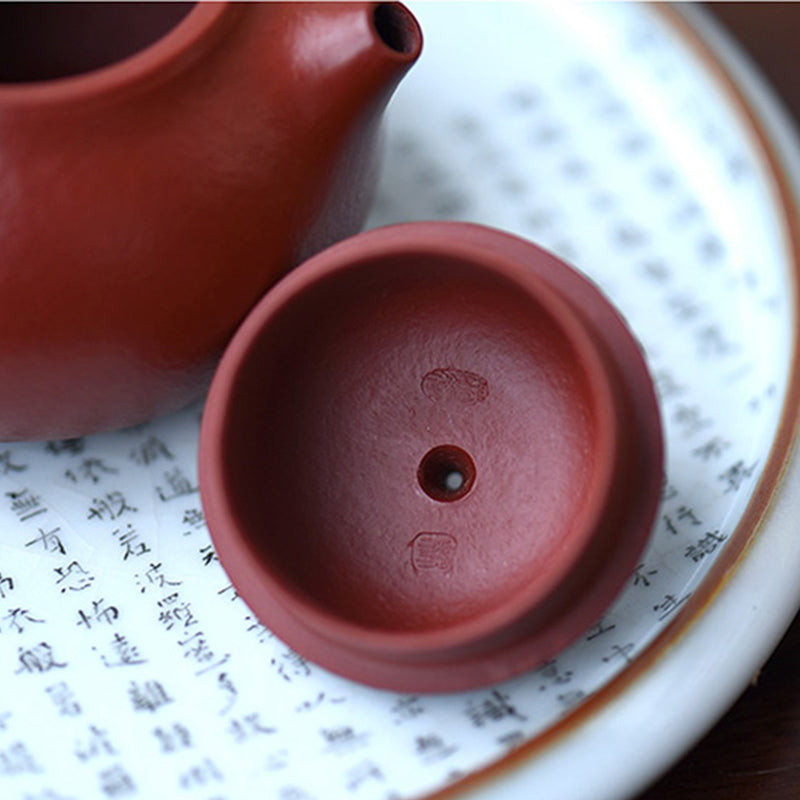 Buddha Stones Yixing Wszystko ręcznie Wen Dan Brązowy Fioletowy Gliniany Czajnik Kung Fu