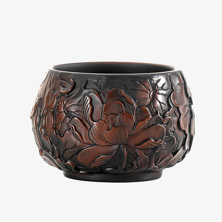 Buddha Stones Liść Lotosu Kwiat Krajobraz Smok Bambus Ceramiczny Filiżanka Kung Fu Filiżanka Miska