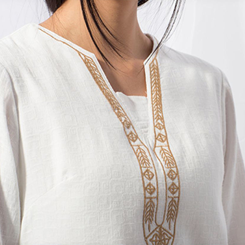 Buddha Stones 2 szt. Tai Chi Medytacja Joga Bawełniana Odzież Top Spodnie Zestaw damski - image 5