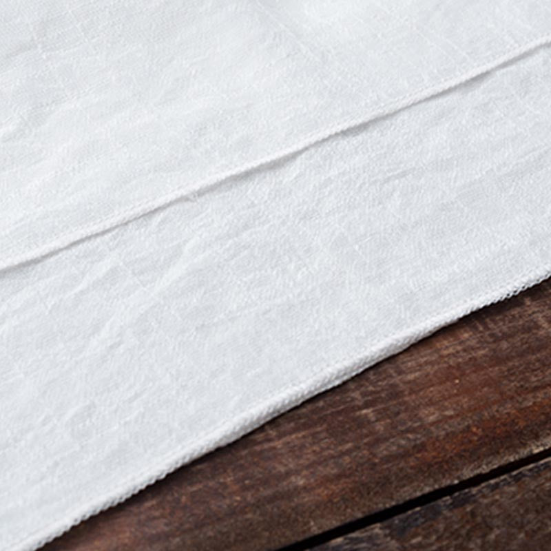 Buddha Stones 2 szt. Prosty design Białe spodnie do medytacji jogi Zen Tai Chi Bawełna Lniana Odzież damska Zestaw - image 15