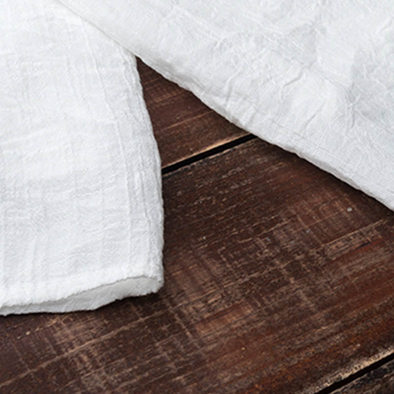 Buddha Stones 2 szt. Prosty design Białe spodnie do medytacji jogi Zen Tai Chi Bawełna Lniana Odzież damska Zestaw - image 18