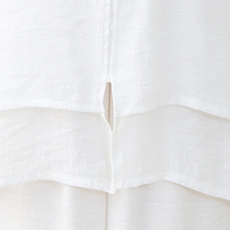 Buddha Stones 2 szt. Proste chińskie żaby guziki spodnie do medytacji joga zen tai chi bawełna odzież damska zestaw - image 13