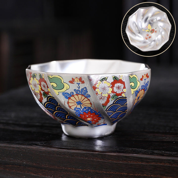 Buddha Stones Chryzantemy Ceramiczny Filiżanka Kung Fu Filiżanka do Herbaty
