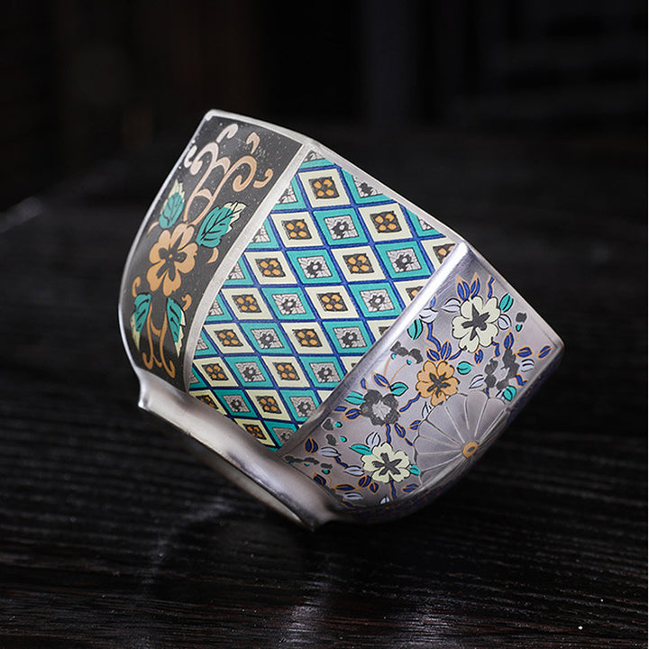 Buddha Stones Chryzantemy Ceramiczny Filiżanka Kung Fu Filiżanka do Herbaty