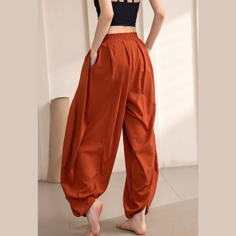 Spodnie do jogi damskie z prostym wzorem w Buddha Stones , sportowe, fitnessowe i do jogi - image 1