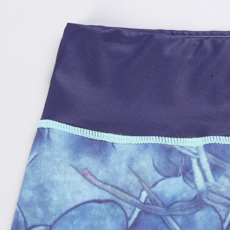 Buddha Stones, kwiaty lotosu, nadruk, spodnie, sportowe, fitness, legginsy, damskie, spodnie do jogi - image 15