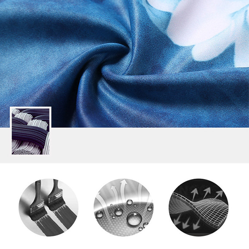 Buddha Stones Kwiat Lotosu Wzór Kwiatowy Spodnie Sportowe Fitness Joga Legginsy Damskie Spodnie Joga - image 10