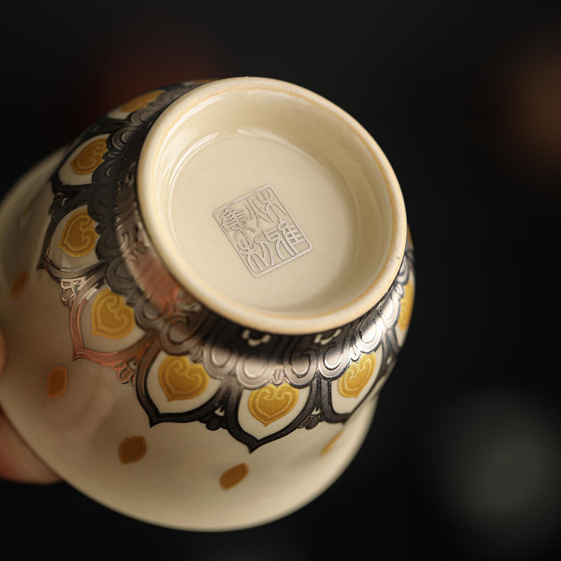 Buddha Stones Dunhuang Kolor Tysiąca Buddów Filiżanka do herbaty Kung Fu Filiżanka do herbaty 100 ml