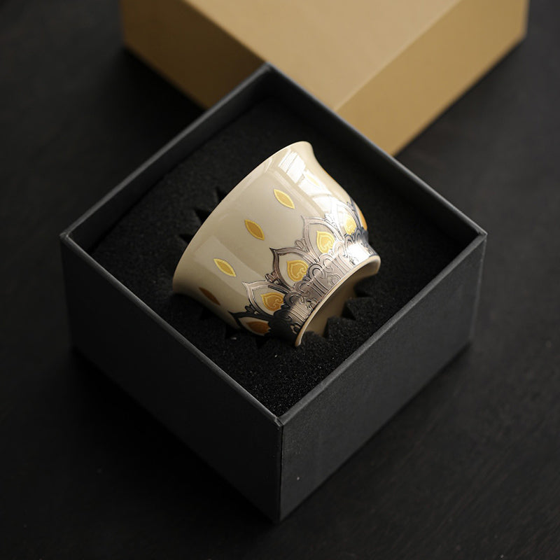 Buddha Stones Dunhuang Kolor Tysiąca Buddów Filiżanka do herbaty Kung Fu Filiżanka do herbaty 100 ml