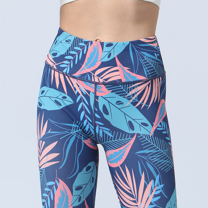 Spodnie do jogi z nadrukiem Buddha Stones , legginsy sportowe, fitness, joga, damskie, z wysokim stanem - image 19