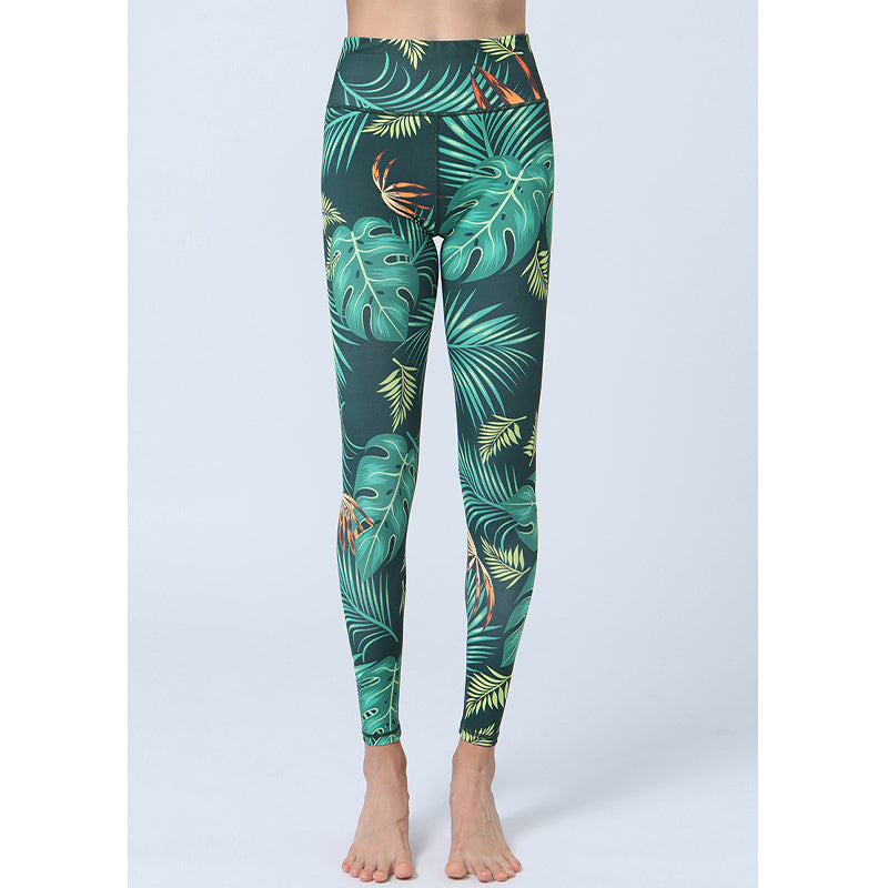 Spodnie do jogi z nadrukiem Buddha Stones , legginsy sportowe, fitness, joga, damskie, z wysokim stanem - image 1
