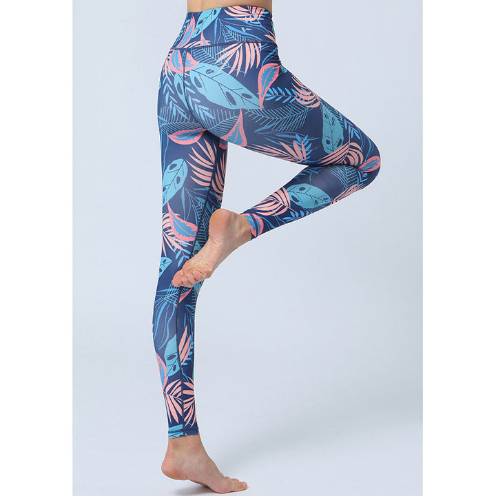 Spodnie do jogi z nadrukiem Buddha Stones , legginsy sportowe, fitness, joga, damskie, z wysokim stanem - image 18