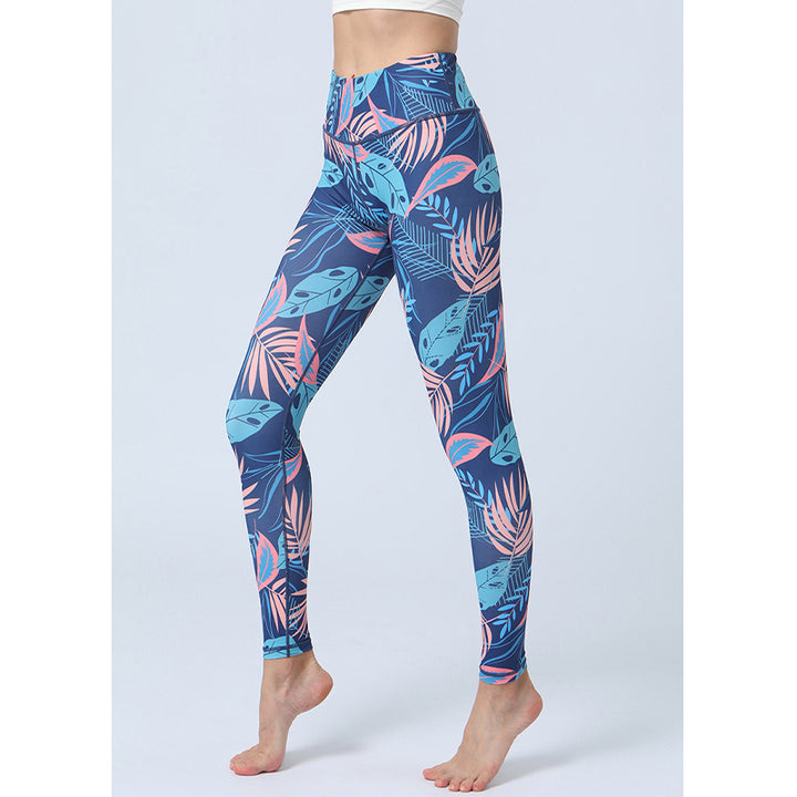 Spodnie do jogi z nadrukiem Buddha Stones , legginsy sportowe, fitness, joga, damskie, z wysokim stanem - image 16