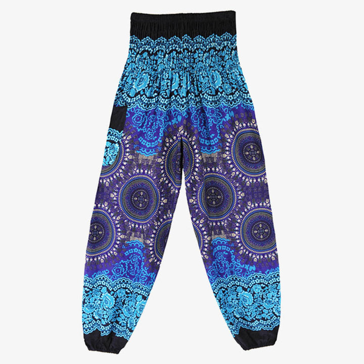 Spodnie do jogi damskie Boho Loose Harem z Buddha Stones - image 17
