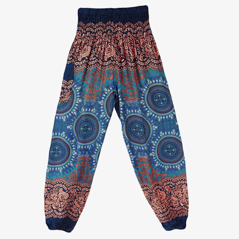 Spodnie do jogi damskie Boho Loose Harem z Buddha Stones - image 34