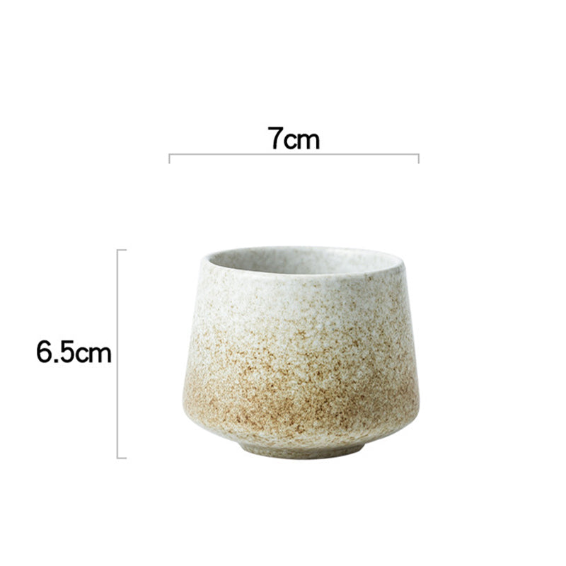 Buddha Stones Retro Kiln Change Ceramiczny kubek do kawy Herbata Espresso Filiżanka do kawy 200ml