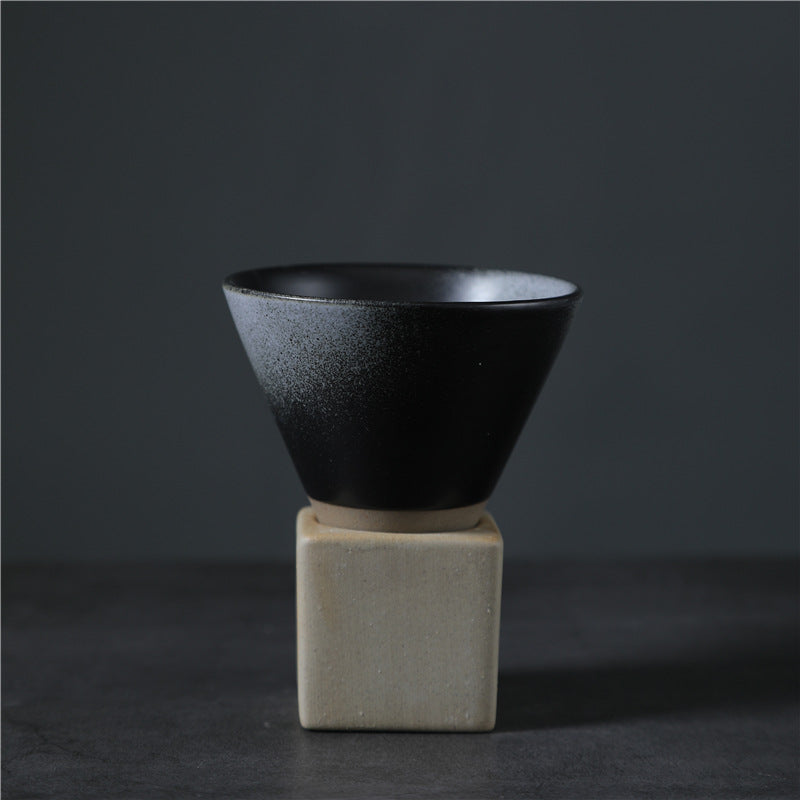 Buddha Stones Vintage Gradient Ceramiczny Kubek Do Kawy Herbata Latte Espresso Kawy Filiżanka Z Podstawką 200 ml