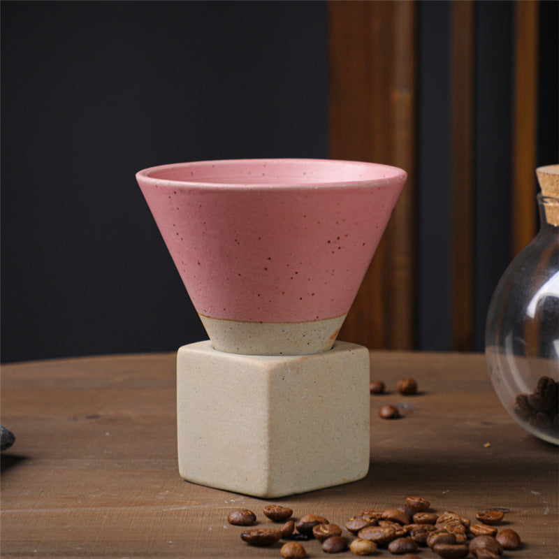 Buddha Stones Vintage Gradient Ceramiczny Kubek Do Kawy Herbata Latte Espresso Kawy Filiżanka Z Podstawką 200 ml