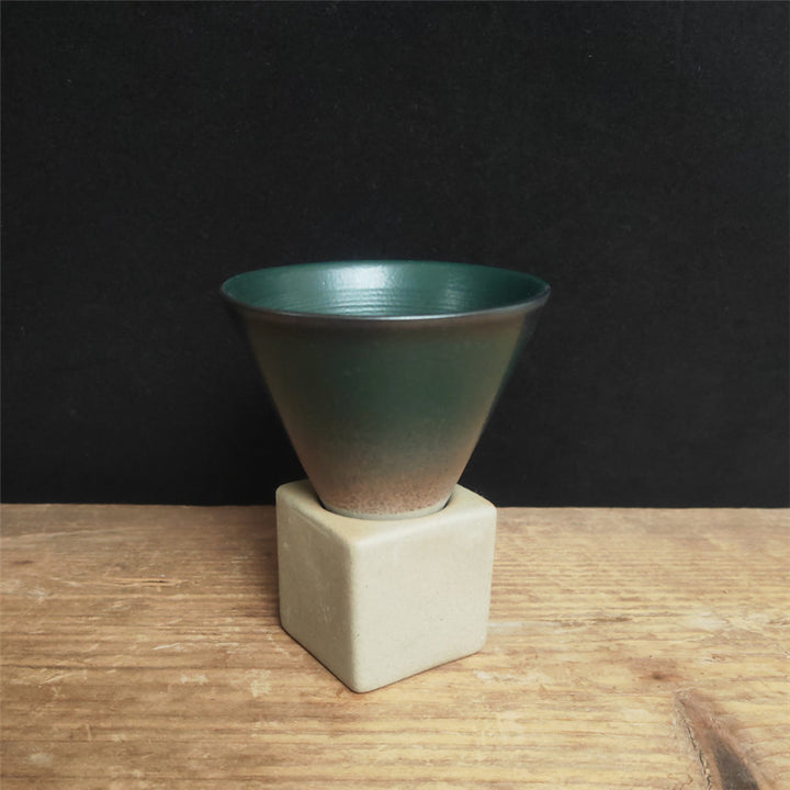 Buddha Stones Vintage Gradient Ceramiczny Kubek Do Kawy Herbata Latte Espresso Kawy Filiżanka Z Podstawką 200 ml