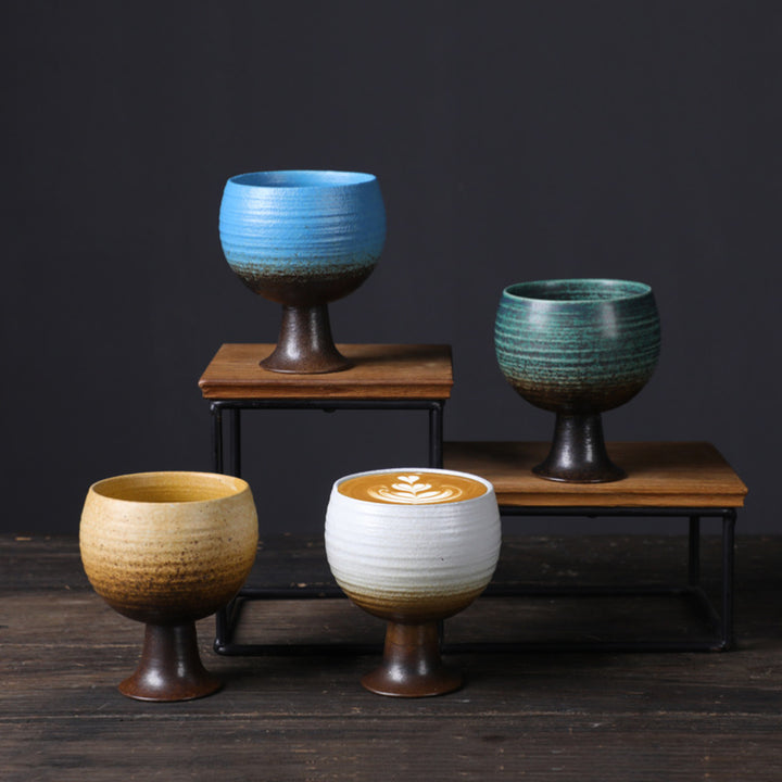 Buddha Stones Mała Pojemność Kielich Projekt Ceramiczny Kubek Do Wino Kawy Herbaty Kawy 170 ml