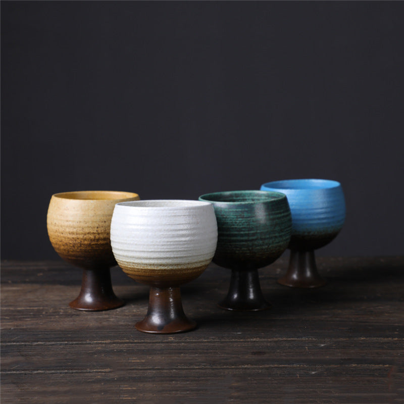 Buddha Stones Mała Pojemność Kielich Projekt Ceramiczny Kubek Do Wino Kawy Herbaty Kawy 170 ml