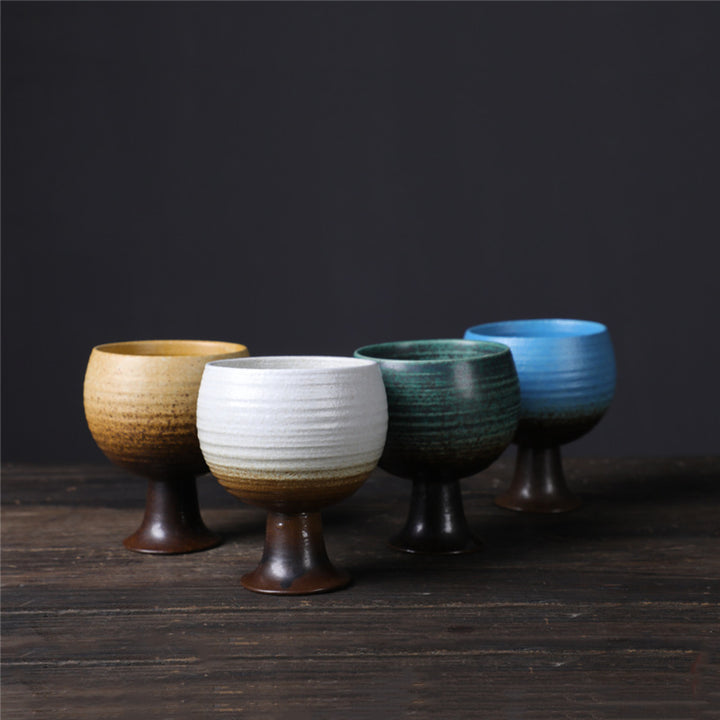 Buddha Stones Mała Pojemność Kielich Projekt Ceramiczny Kubek Do Wino Kawy Herbaty Kawy 170 ml