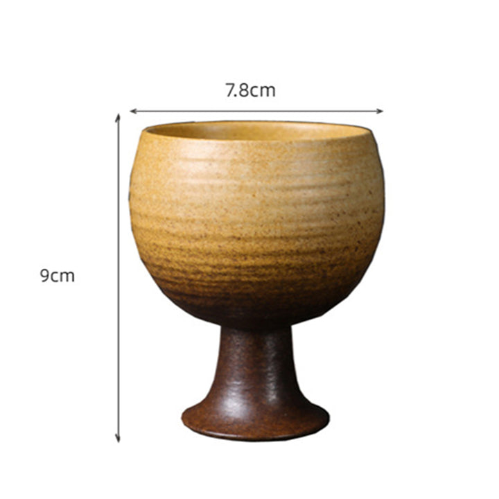 Buddha Stones Mała Pojemność Kielich Projekt Ceramiczny Kubek Do Wino Kawy Herbaty Kawy 170 ml