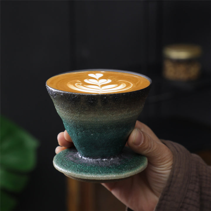 Buddha Stones Vintage Design Ceramiczny kubek do kawy Herbata Espresso Filiżanka do kawy 150ml