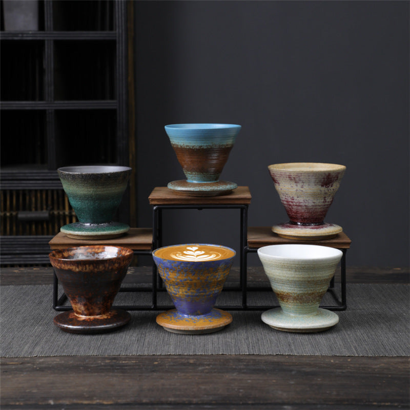 Buddha Stones Vintage Design Ceramiczny kubek do kawy Herbata Espresso Filiżanka do kawy 150ml