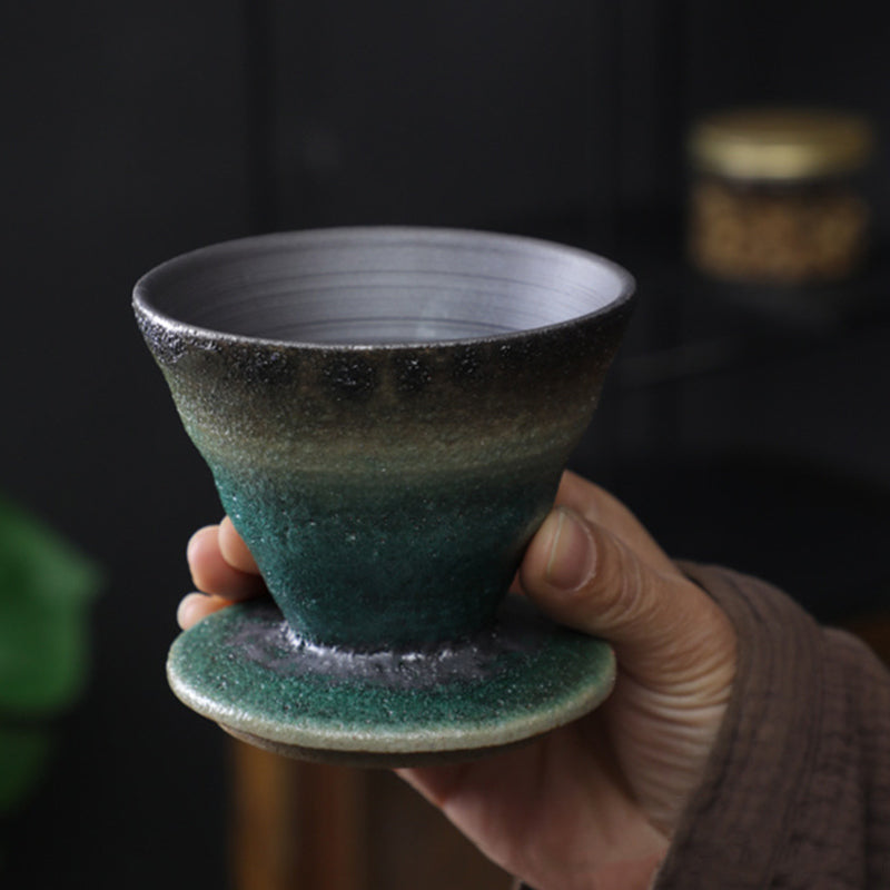 Buddha Stones Vintage Design Ceramiczny kubek do kawy Herbata Espresso Filiżanka do kawy 150ml