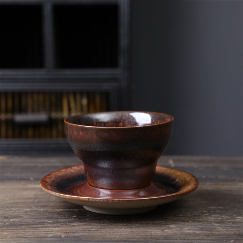 Buddha Stones Planeta Design Ceramiczny Kubek Kawy Rough Pottery Herbata Kawy Filiżanka Ze Spodkiem