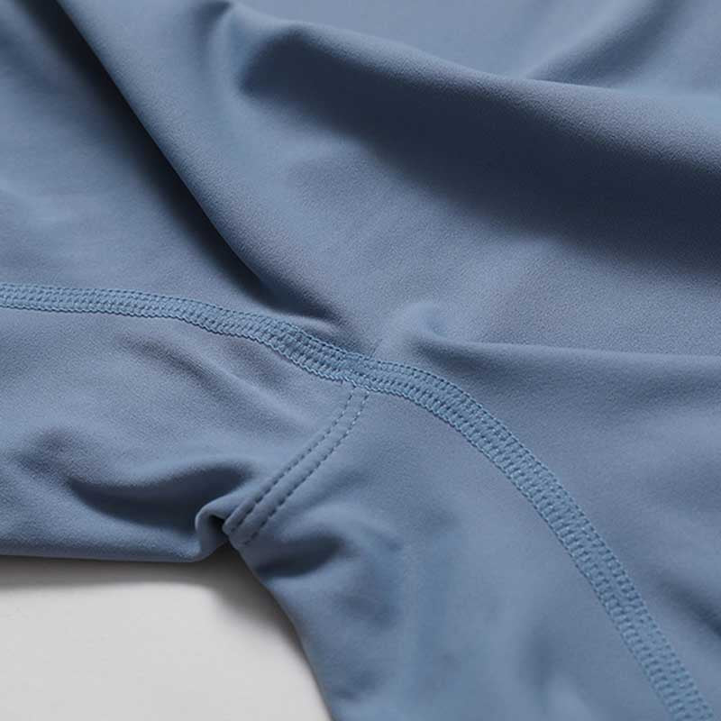 Buddha Stones Kombinezon z krótkim rękawem i zamkiem błyskawicznym o wysokiej elastyczności, sportowy, fitness, joga, damski, body - image 13