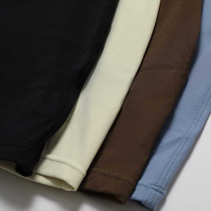 Buddha Stones Kombinezon z krótkim rękawem i zamkiem błyskawicznym o wysokiej elastyczności, sportowy, fitness, joga, damski, body - image 38