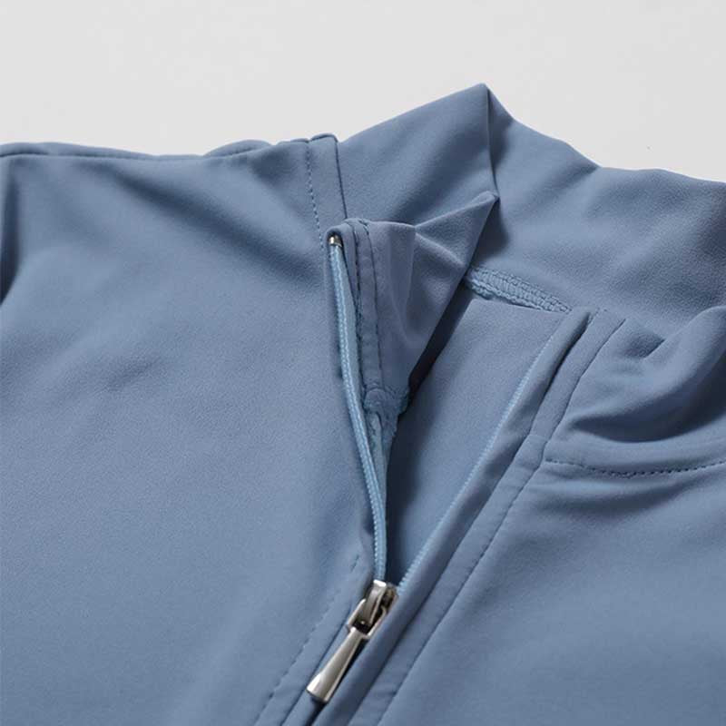 Buddha Stones Damskie Zamek Błyskawiczny Długi Rękaw Shapewear Kombinezon Sport Fitness Joga Body - image 22