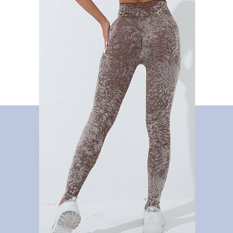 Buddha Stones Bezszwowy Fitness Crop Tank Top Wysoki Stan Legginsy Spodnie Sport Siłownia Joga Stroje