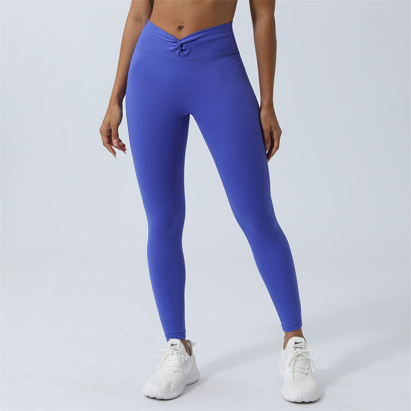 Buddha Stones Kobiety Trening Długi Rękaw Krzyżowy Top Bez Pleców Tee Legginsy Sport Fitness Joga Strój