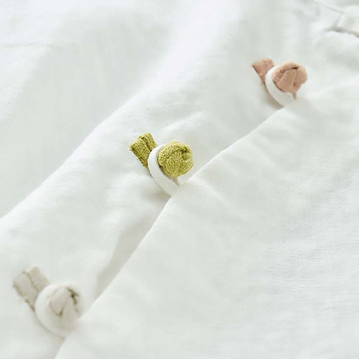 Buddha Stones Ramie Lniana Bluzka Damska Koszula Top Chiński Styl Hanfu Odzież - image 19