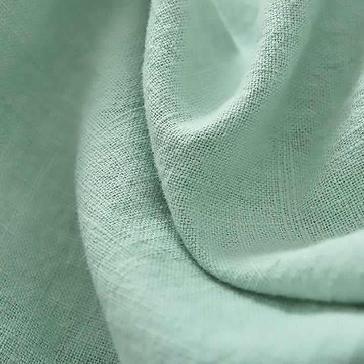 Buddha Stones Ramie Lniana Luźna Bluzka Damska Koszula Z Długim Rękawem Chiński Hanfu Top - image 9