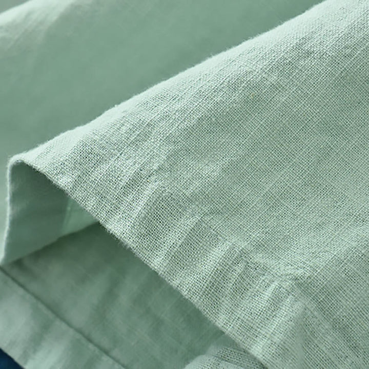 Buddha Stones Ramie Lniana Luźna Bluzka Damska Koszula Z Długim Rękawem Chiński Hanfu Top - image 7